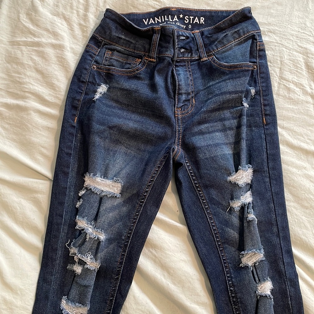 Mid Rise Skinny
